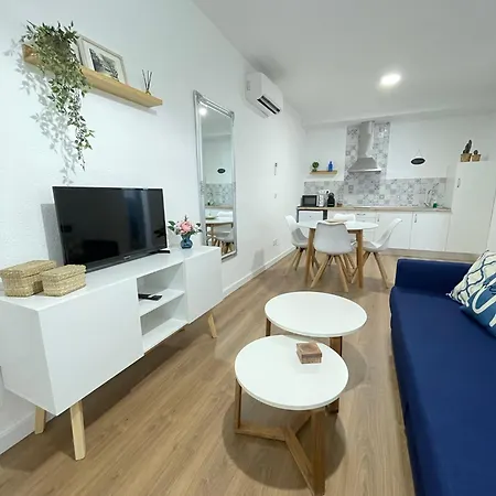 Blanco Y Anil Plaza Apartment Valdepenas Exterior photo