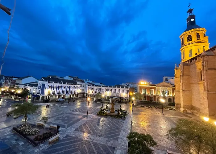 Blanco Y Anil Plaza